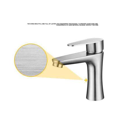 High quality brass faucet deck mounted basin mixer hot and cold water taps