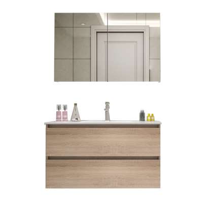 2018 European Style Wholesale Price Plywood MDF Bathroom Vanity Cabinet